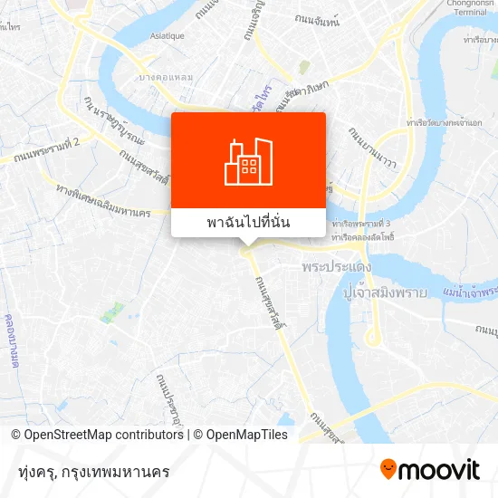 ทุ่งครุ แผนที่
