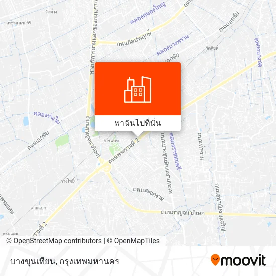 บางขุนเทียน แผนที่