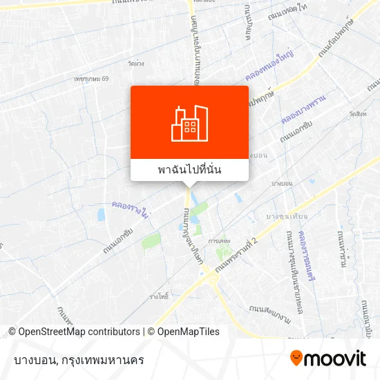 บางบอน แผนที่