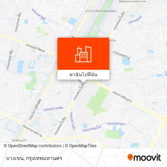 บางเขน แผนที่