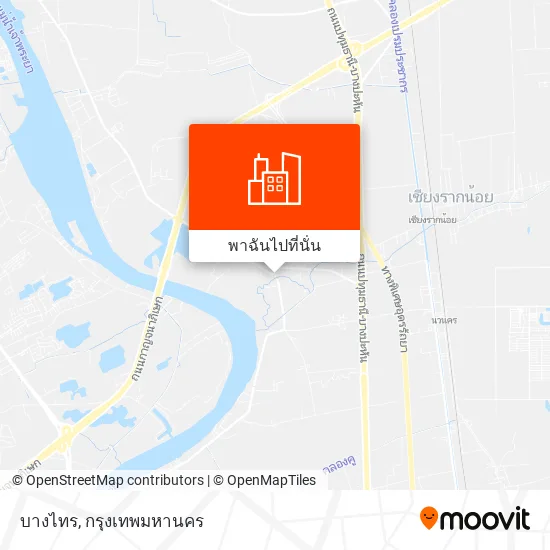 บางไทร แผนที่