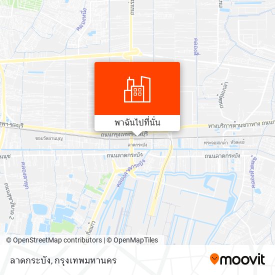 ลาดกระบัง แผนที่