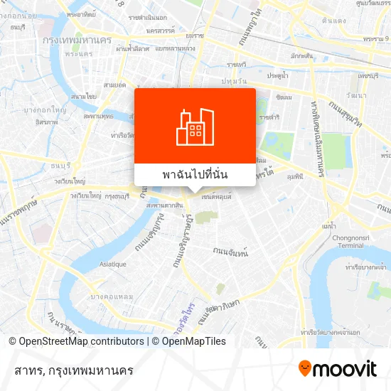 สาทร แผนที่