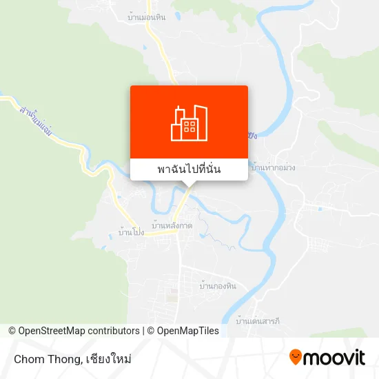 Chom Thong แผนที่