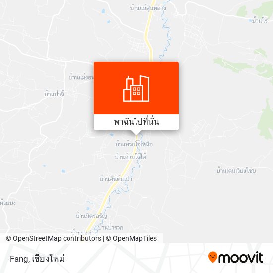Fang แผนที่