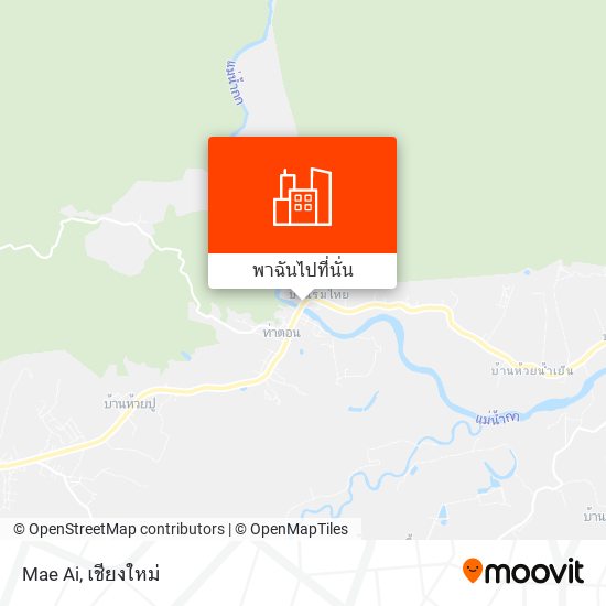 Mae Ai แผนที่