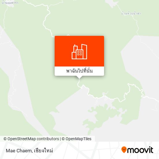 Mae Chaem แผนที่