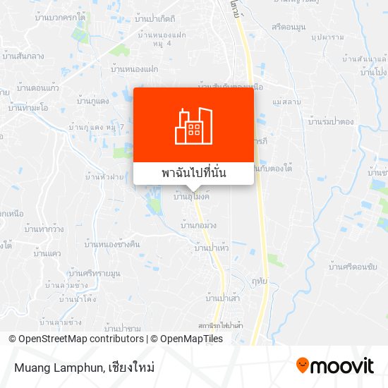 Muang Lamphun แผนที่