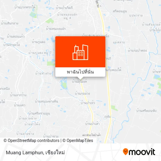 Muang Lamphun แผนที่