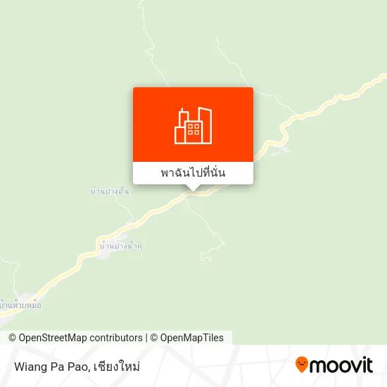 Wiang Pa Pao แผนที่