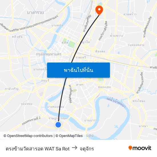 ตรงข้ามวัดสารอด WAT Sa Rot to จตุจักร map