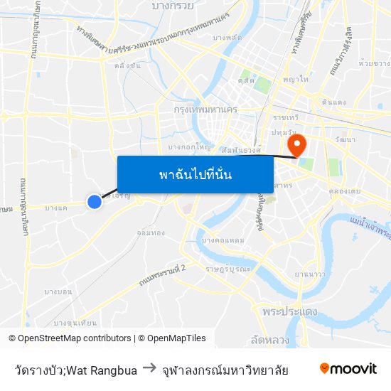 วัดรางบัว;Wat Rangbua to จุฬาลงกรณ์มหาวิทยาลัย map