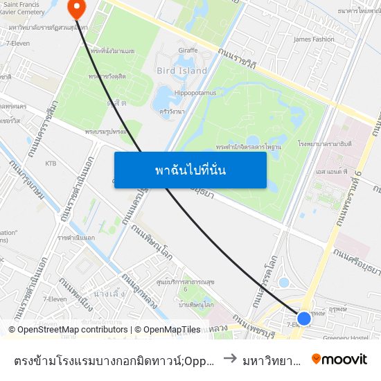 ตรงข้ามโรงแรมบางกอกมิดทาวน์;Opposite Bangkok Midtown Hotel to มหาวิทยาลัยสวนดุสิต map