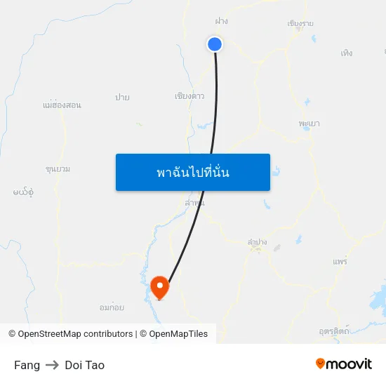Fang to Doi Tao map
