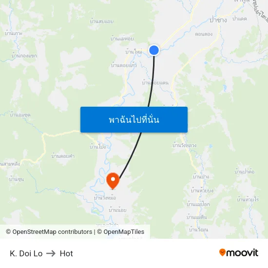 K. Doi Lo to Hot map