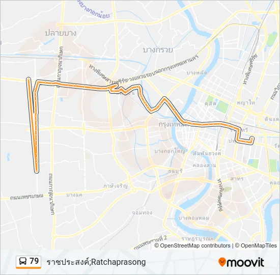 79 Bus Line Map