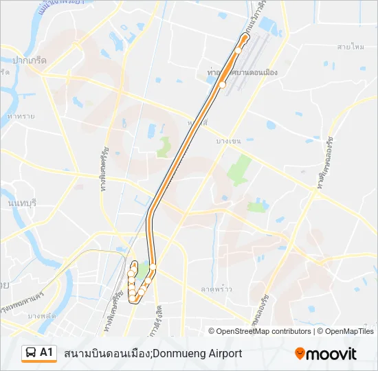 A1 Bus Line Map