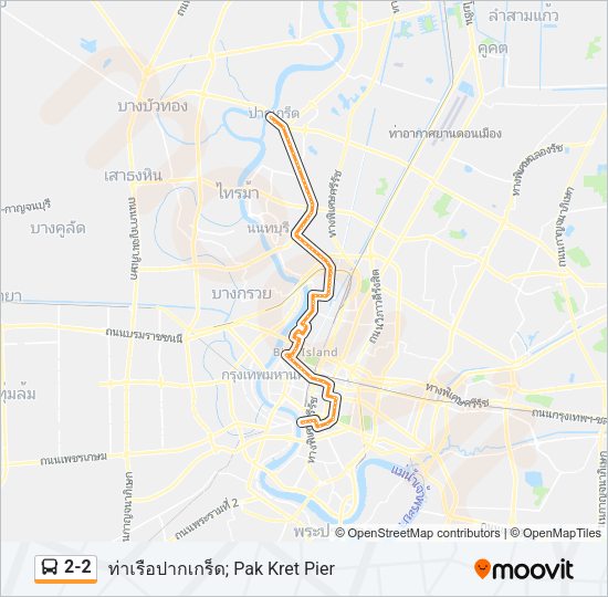 2-2 รถบัส แผนที่สายรถ