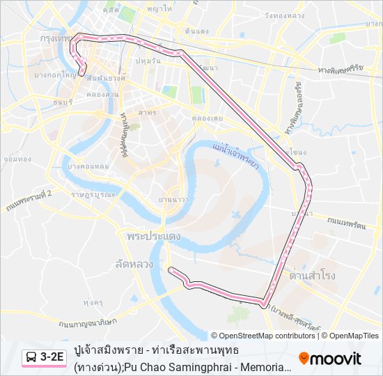 3-2E bus Line Map