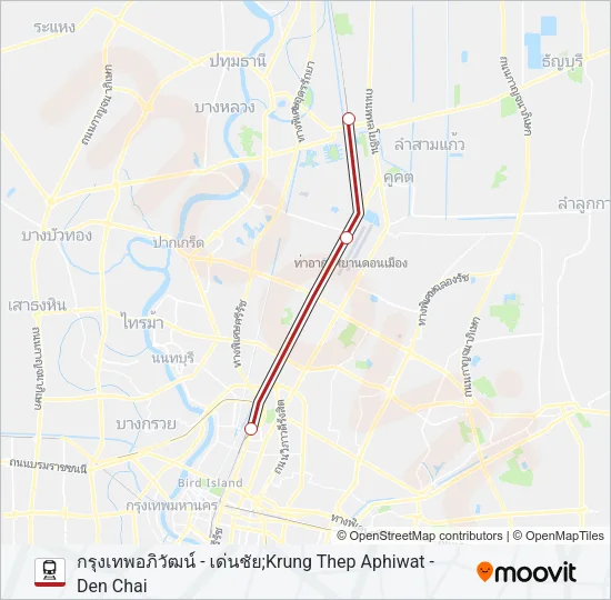 107 Train Line Map
