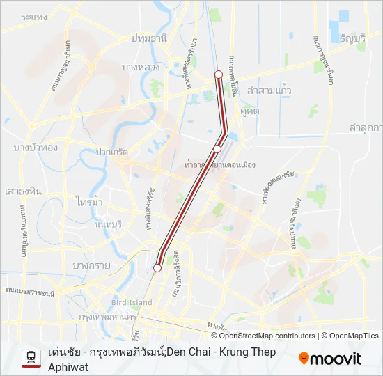 108 Train Line Map