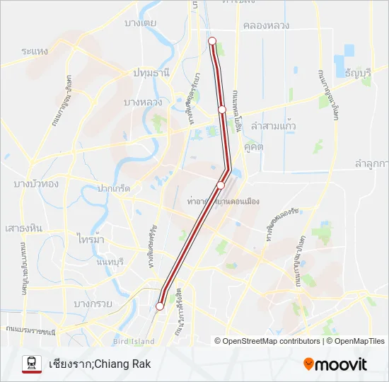 135 Train Line Map
