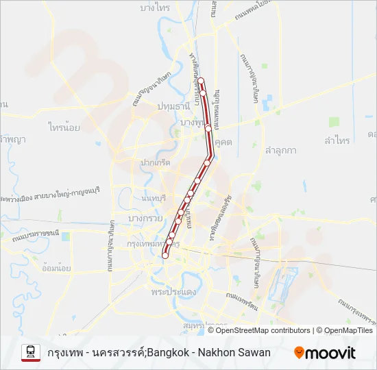 207 Train Line Map