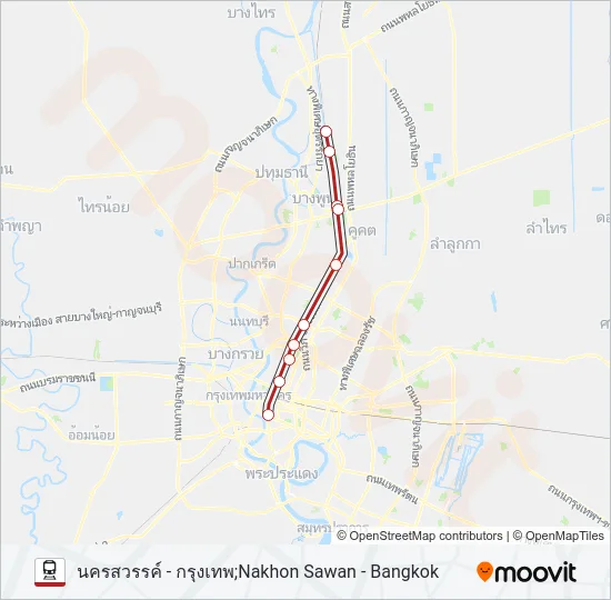 208 Train Line Map