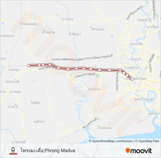 255 Train Line Map