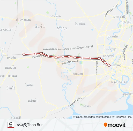260 Train Line Map