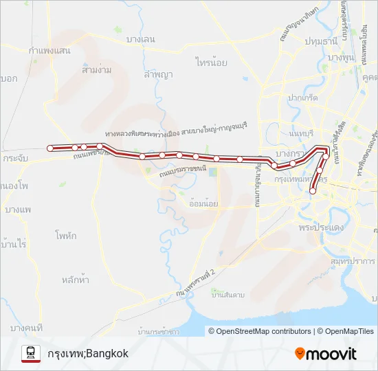 262 Train Line Map