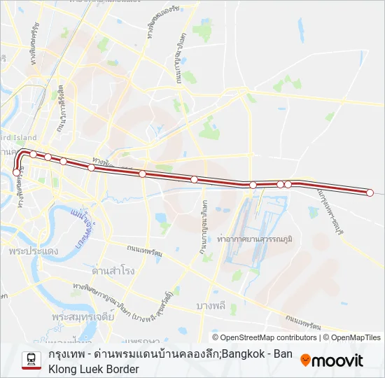 279 Train Line Map