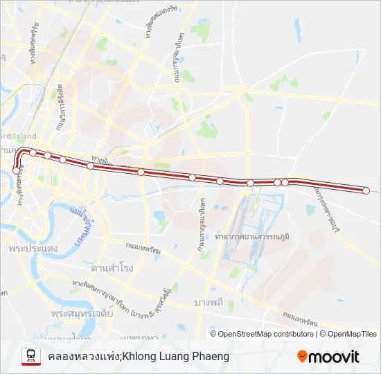 281 Train Line Map
