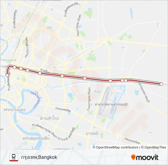 282 Train Line Map