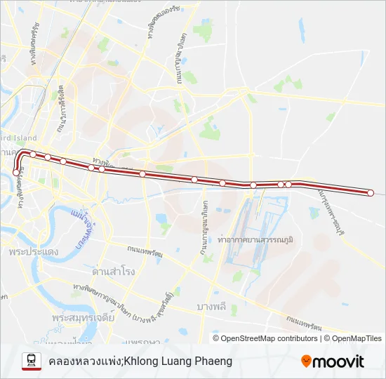 283 Train Line Map