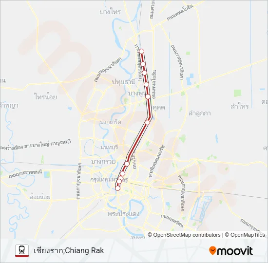 301 Train Line Map