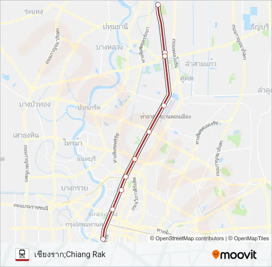 303 Train Line Map