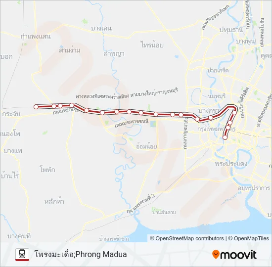 355 Train Line Map