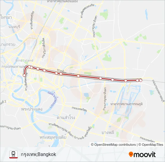 378 Train Line Map