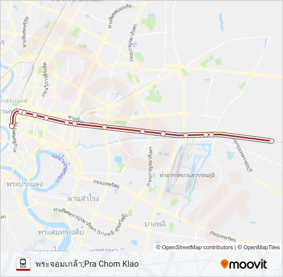 383 Train Line Map