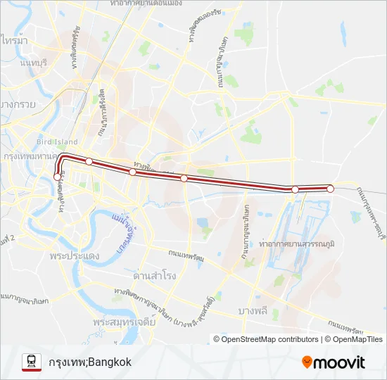 998 Train Line Map