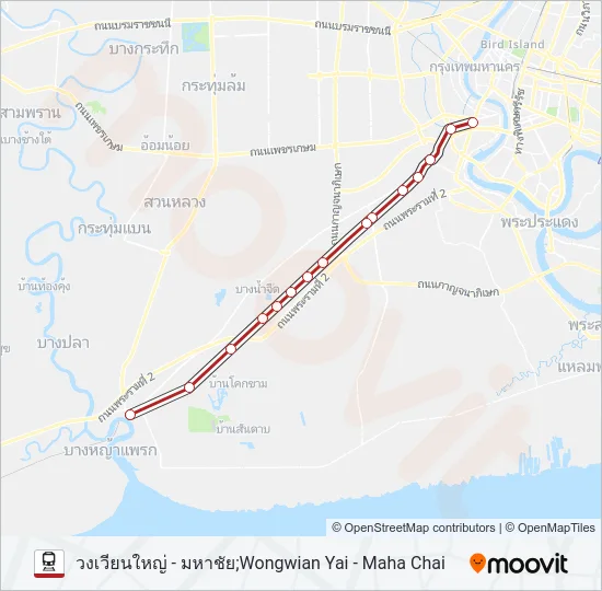4311 Train Line Map