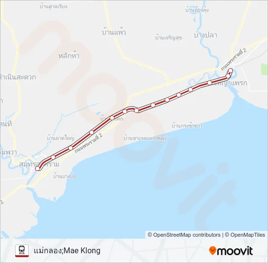 4387 Train Line Map