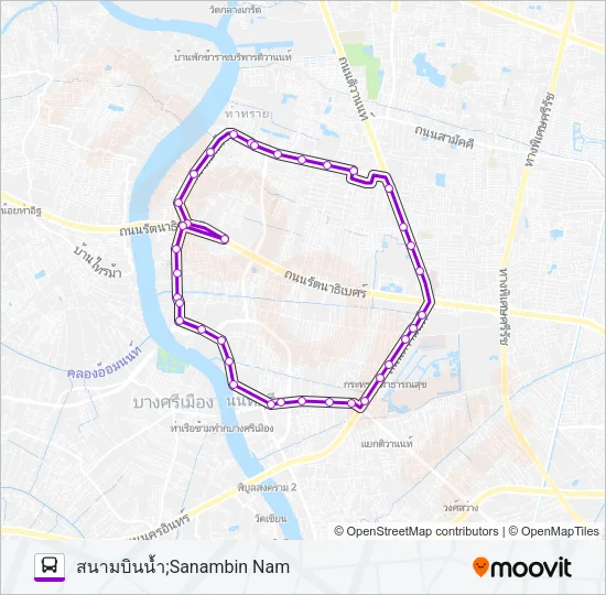 1 Bus Line Map