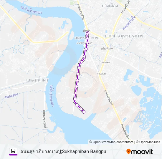 2 Bus Line Map