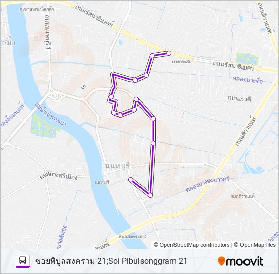 2 bus Line Map