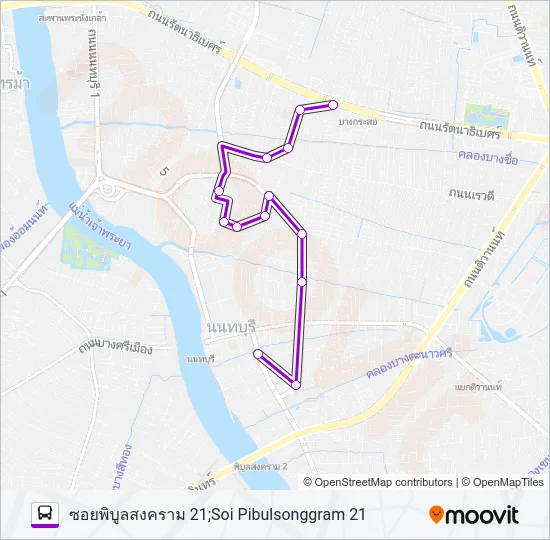 2 Bus Line Map
