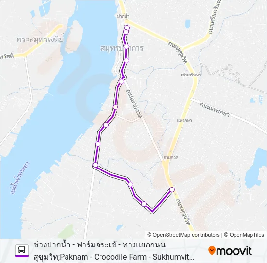2 Bus Line Map