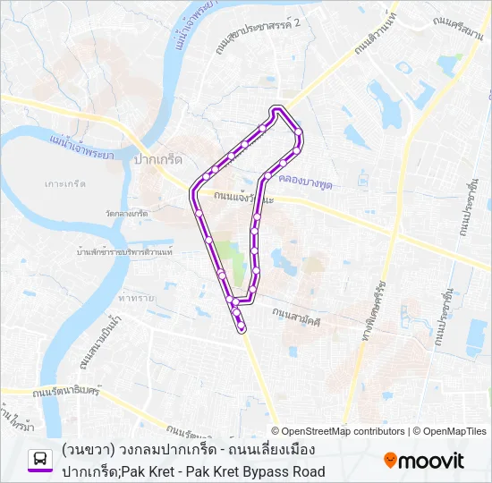 3 Bus Line Map