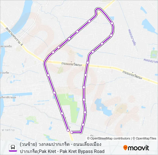 3 Bus Line Map